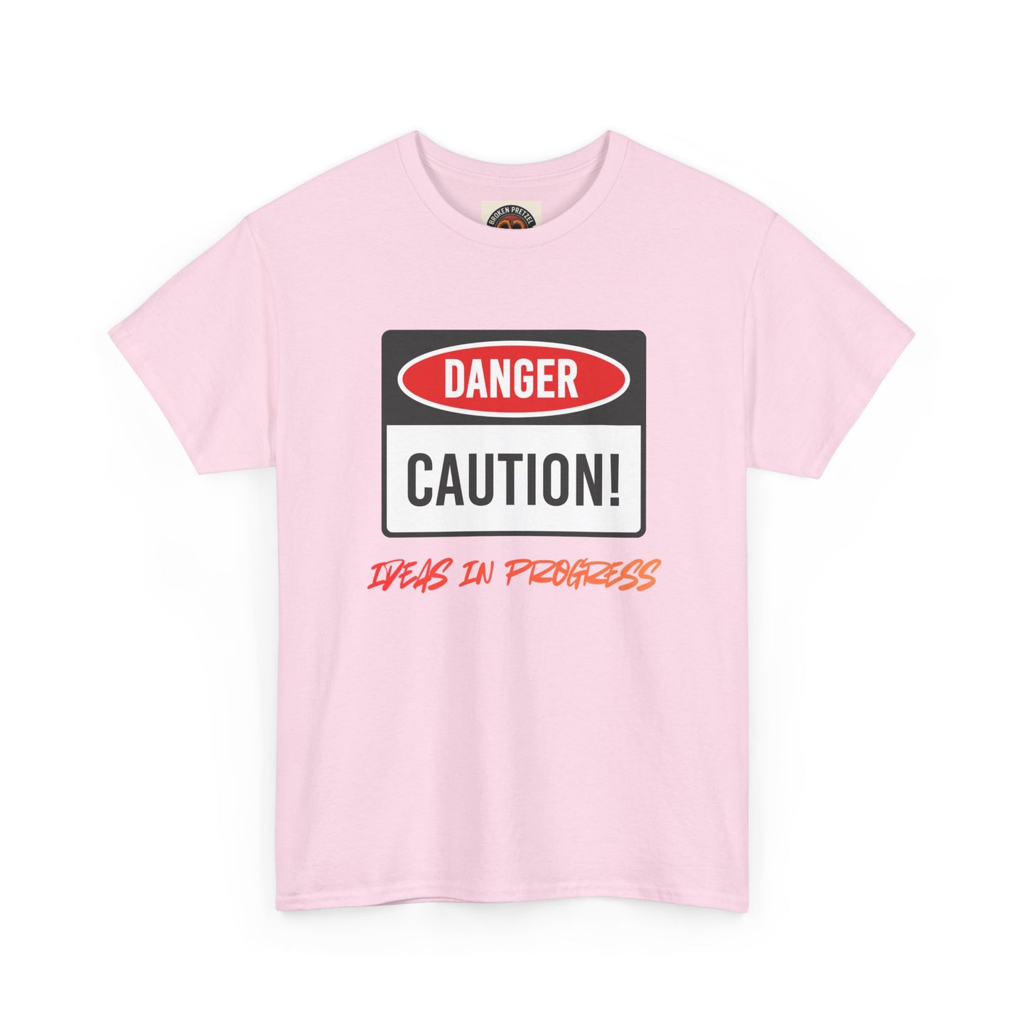 Caution! Danger 'Work In Progress' Graphic Tee