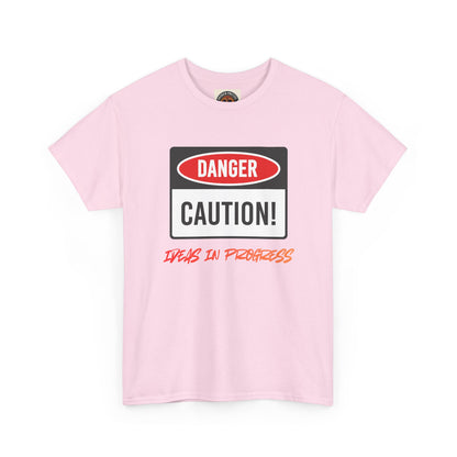 Caution! Danger 'Work In Progress' Graphic Tee