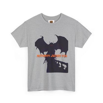 Mothman Judges You T‑Shirt — Cryptid Silhouette Graphic Tee