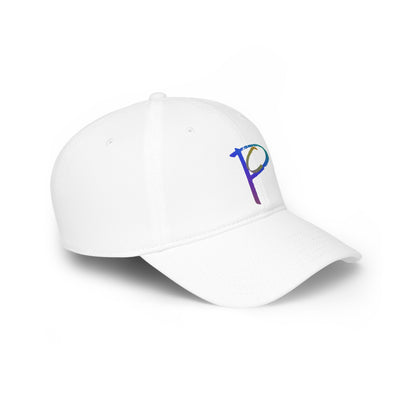 Low Profile Baseball Cap — Colorful Paranormal Consultant Logo Dad Hat, Casual Streetwear Cap