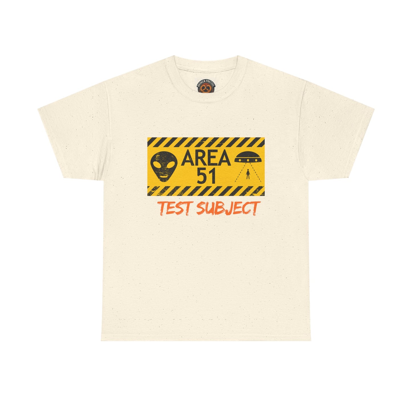 Area 51 Test Subject T-Shirt — Alien Warning Graphic Tee