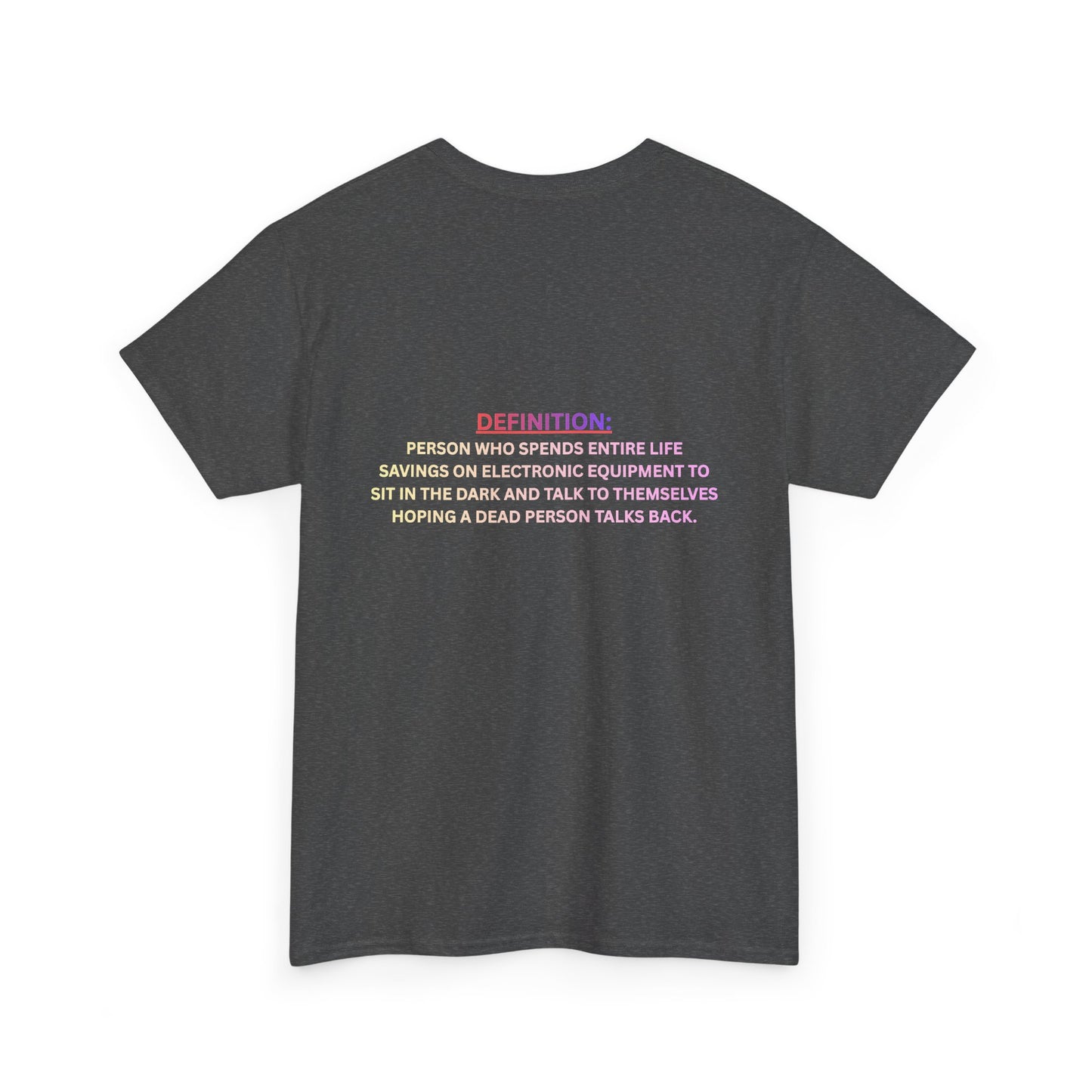 Paranormal Investigator T‑Shirt — Definition Graphic Tee for Ghost Hunters & Halloween