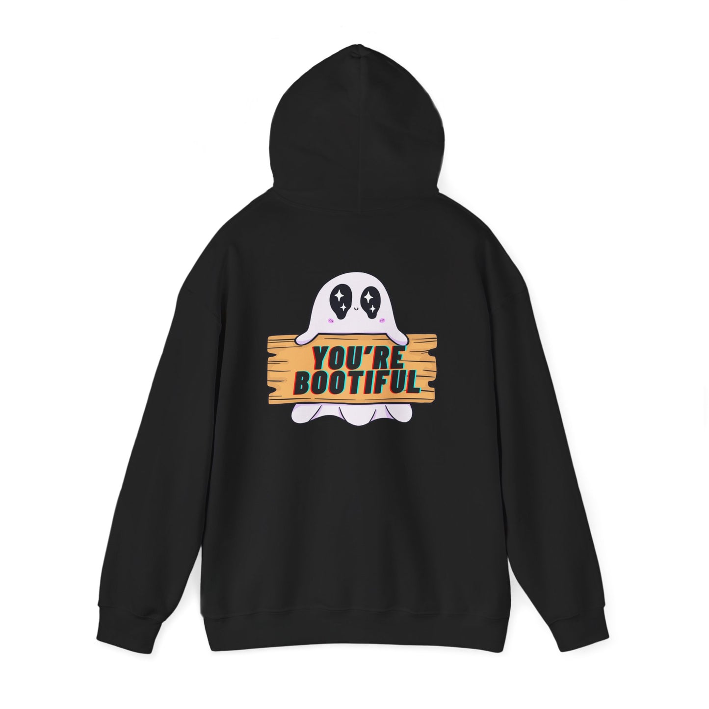 You're Bootiful Ghost Hoodie — Cute Halloween Pullover for Kids & Adults