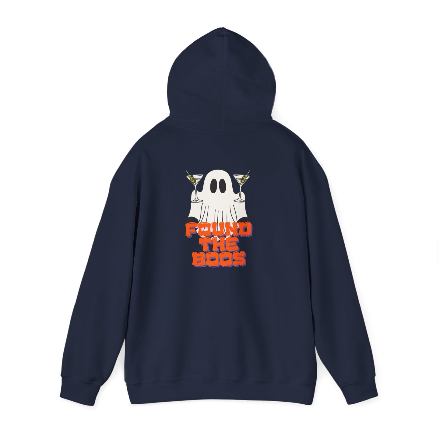Found The Boos Hoodie — Cute Ghost Halloween Pullover with 'Found The Boos' Text