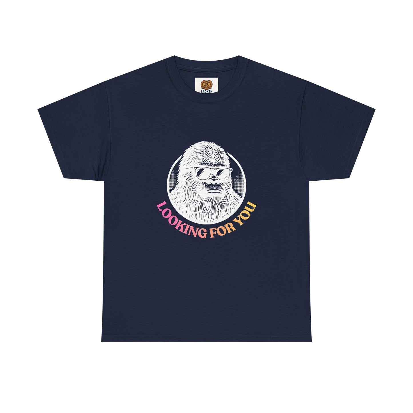 Looking For You Sasquatch T-Shirt — Retro Bigfoot Graphic Tee