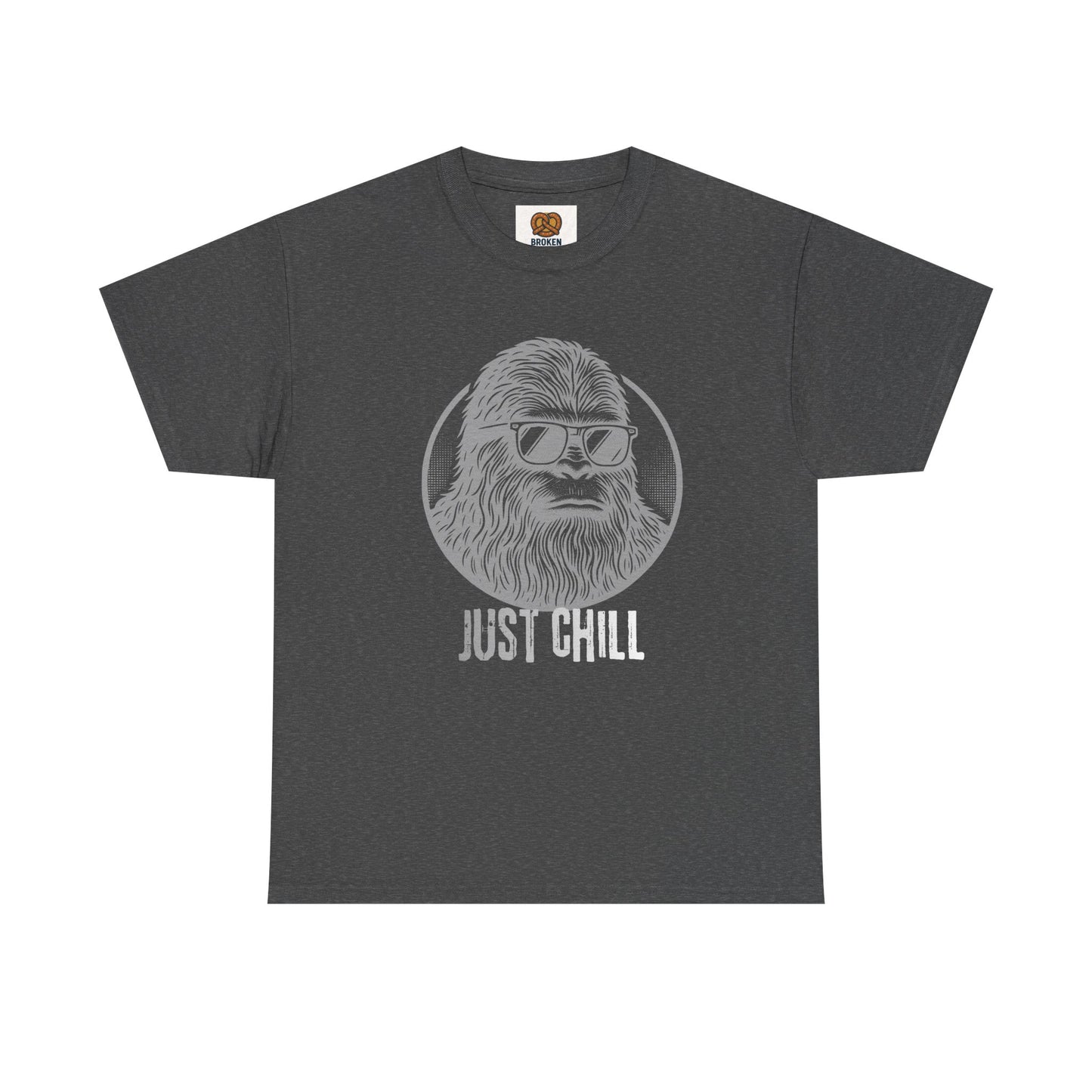 Just Chill Sasquatch T-Shirt — Funny Bigfoot Graphic Tee