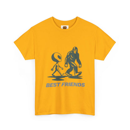 Best Friends Alien & Sasquatch T-Shirt