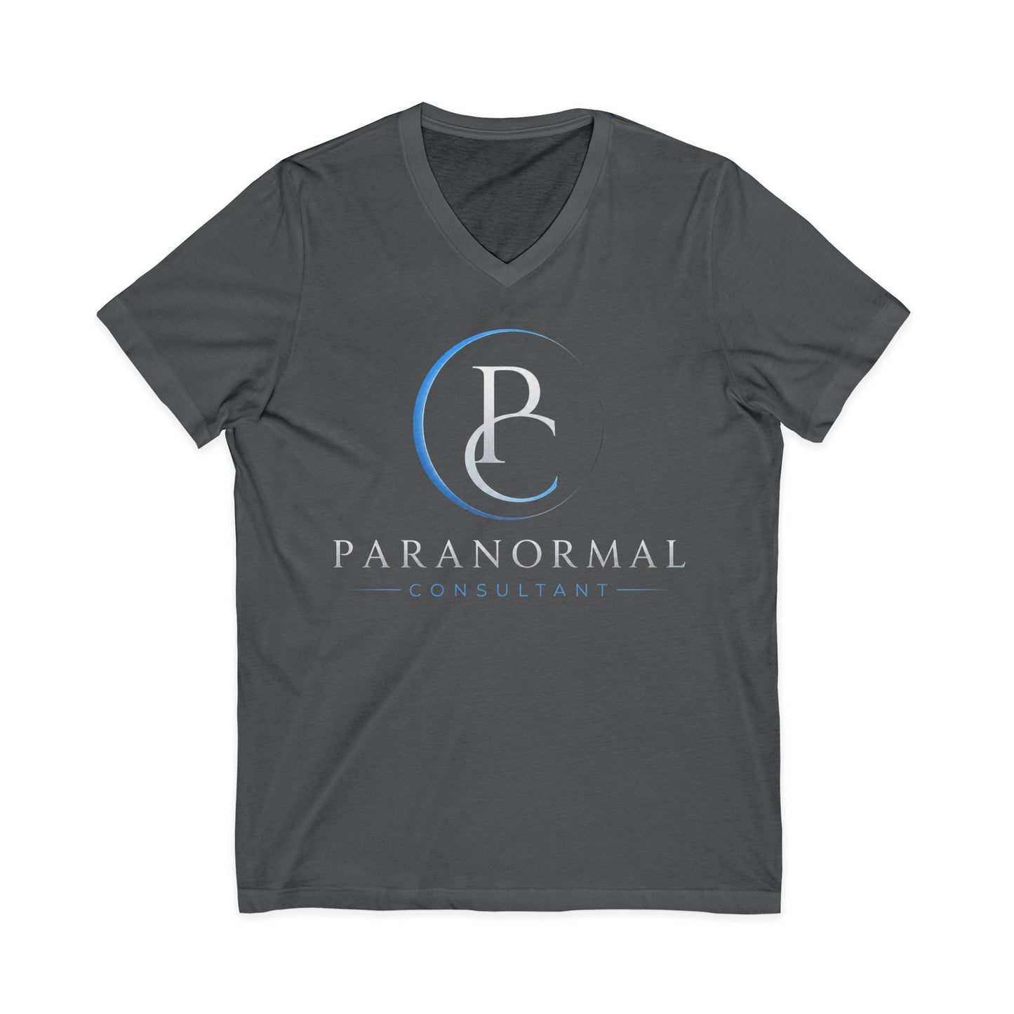 Paranormal Consultant V-Neck Tee — 'Paranormal Consultant' Logo Shirt