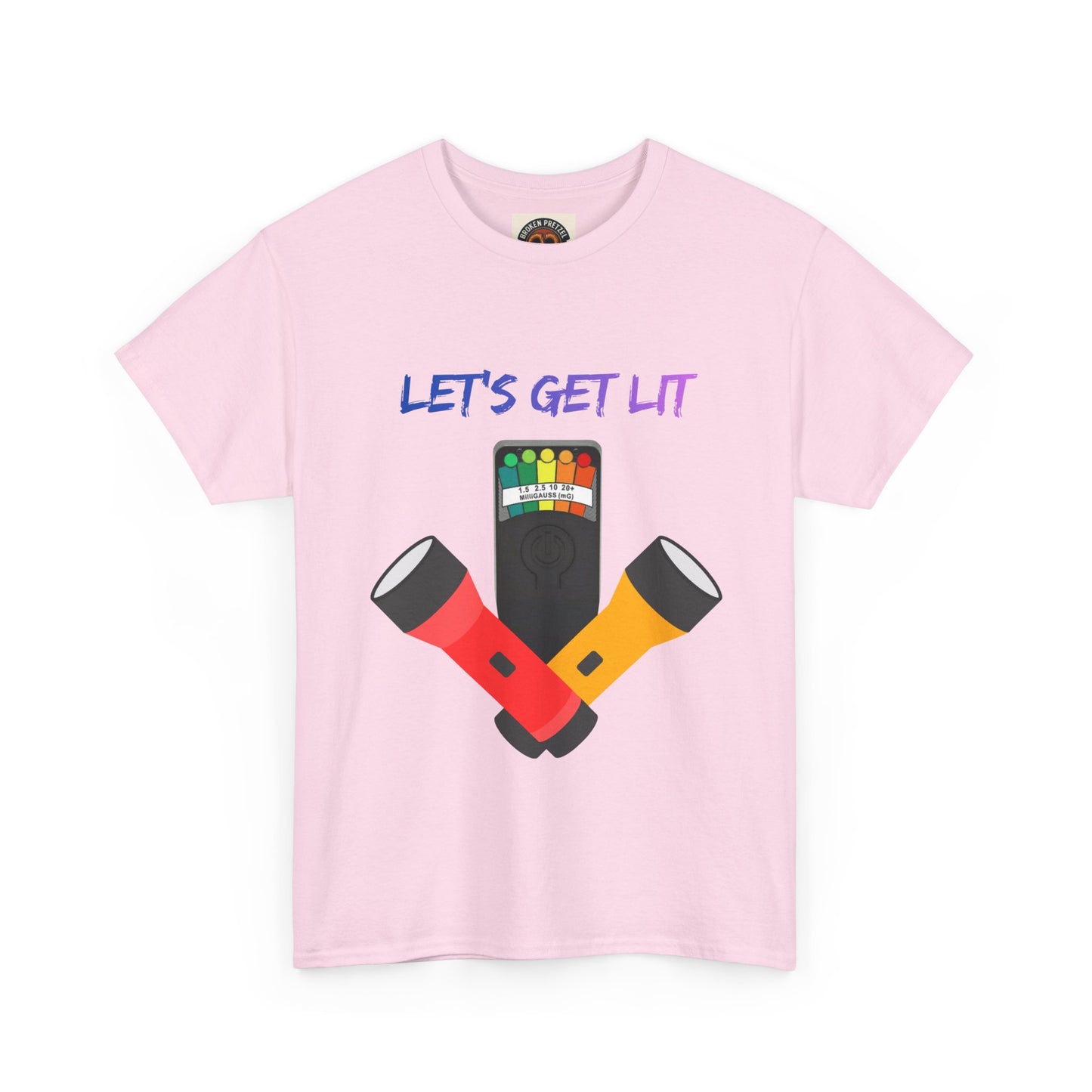 Let's Get Lit Flashlight Ghost Hunting T-Shirt