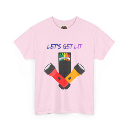 Let's Get Lit Flashlight Ghost Hunting T-Shirt