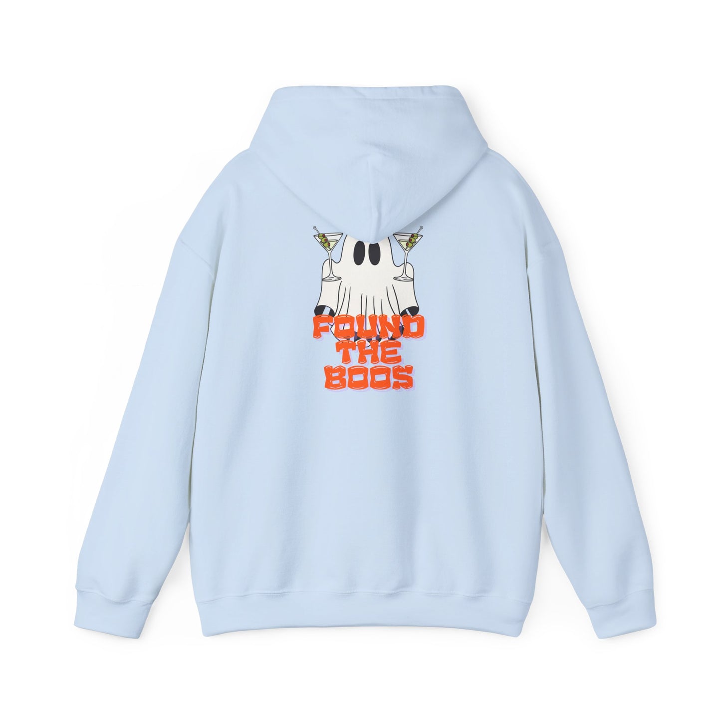 Found The Boos Hoodie — Cute Ghost Halloween Pullover with 'Found The Boos' Text