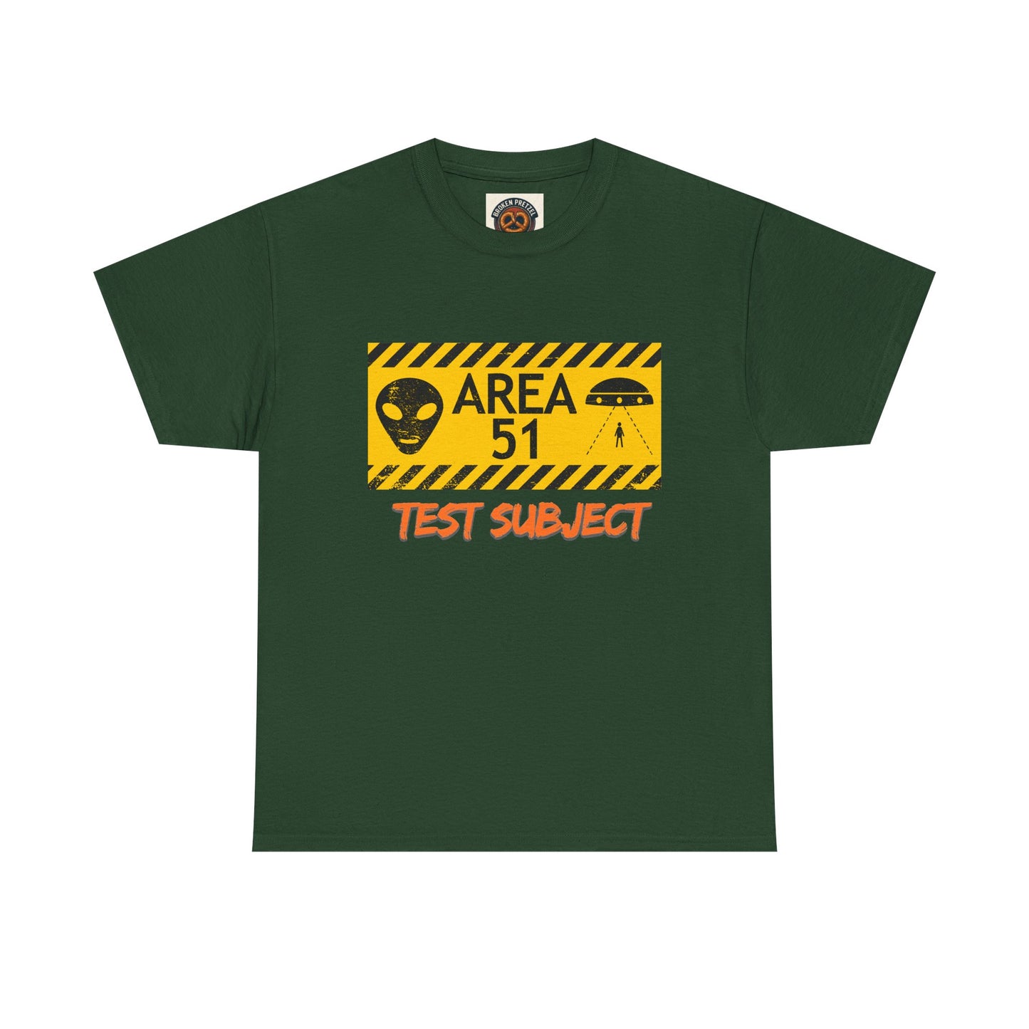 Area 51 Test Subject T-Shirt — Alien Warning Graphic Tee
