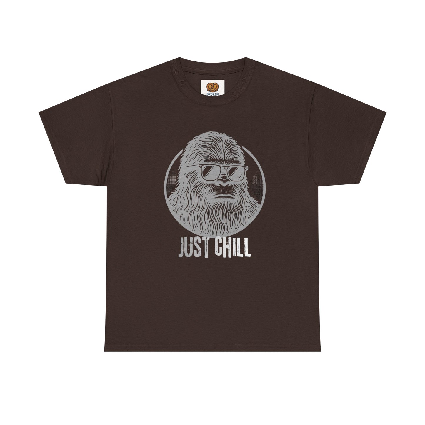 Just Chill Sasquatch T-Shirt — Funny Bigfoot Graphic Tee