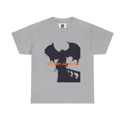 Mothman Judges You T‑Shirt — Cryptid Silhouette Graphic Tee