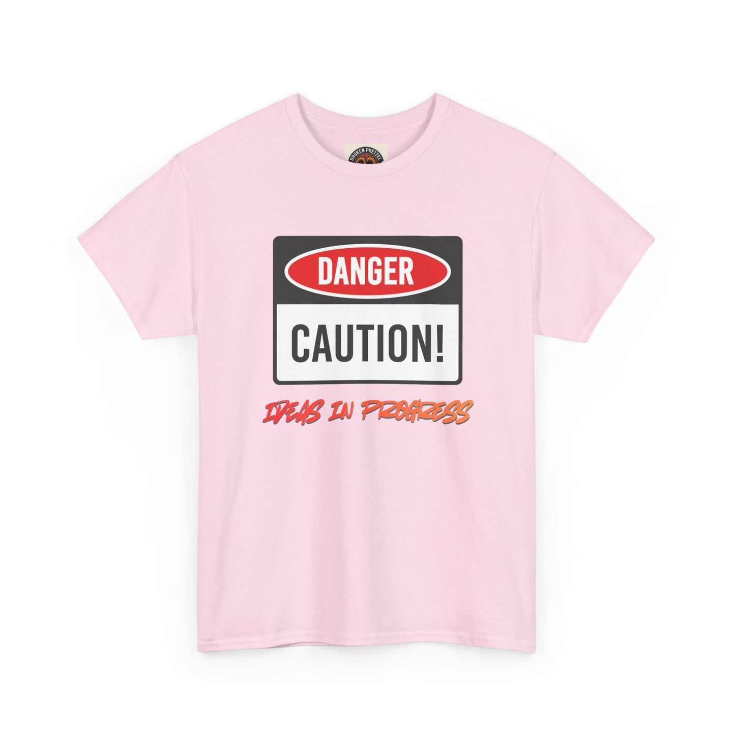 Caution! Danger 'Work In Progress' Graphic Tee
