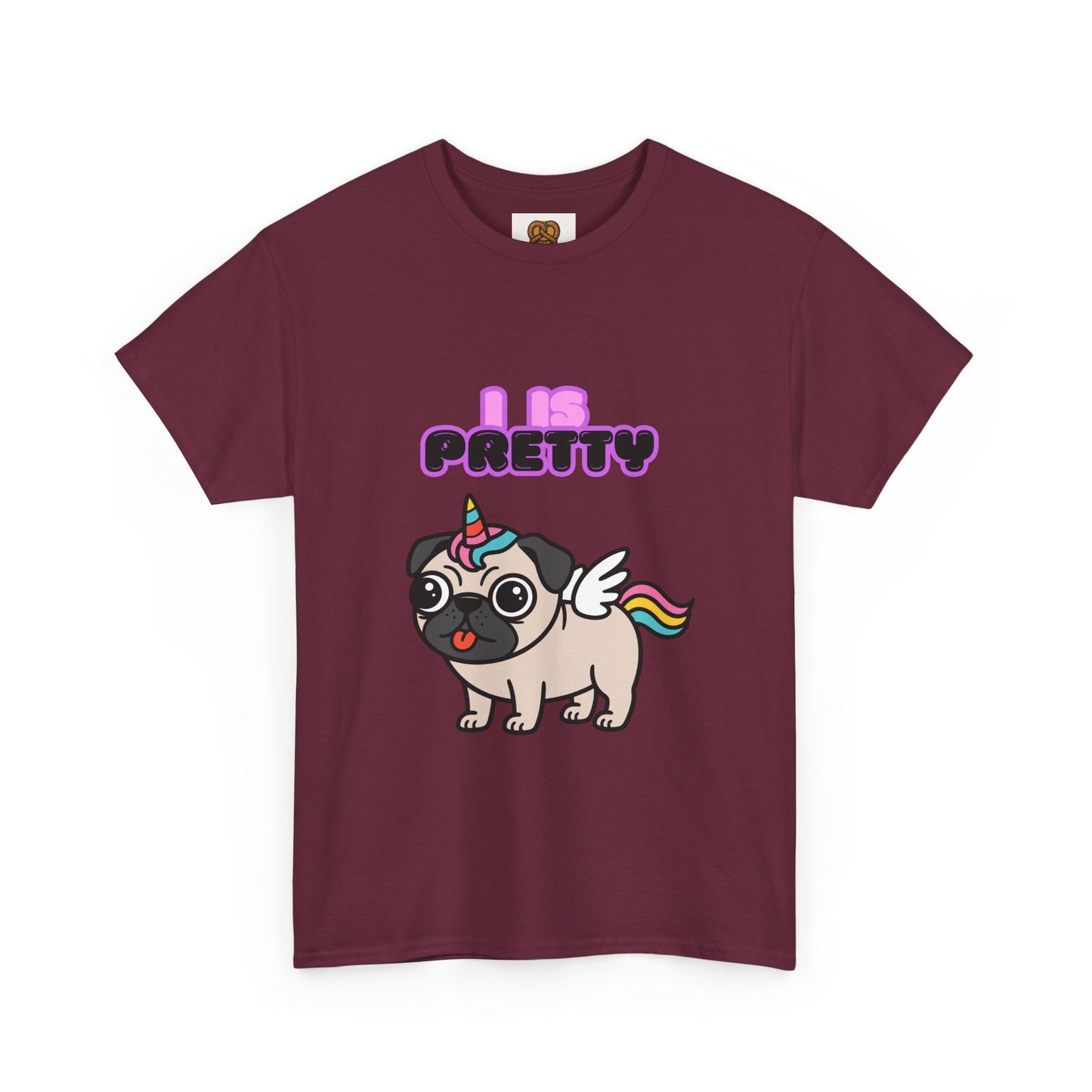 Pugicorn "I Is Pretty" Tee
