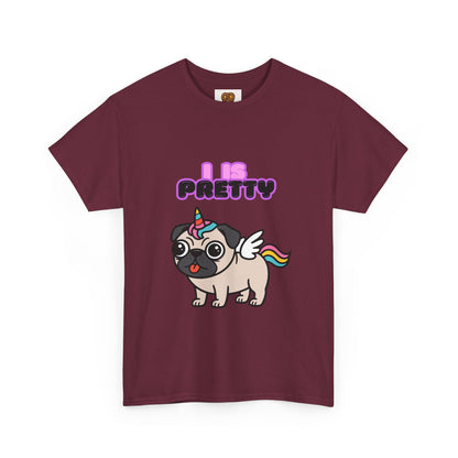 Pugicorn "I Is Pretty" Tee