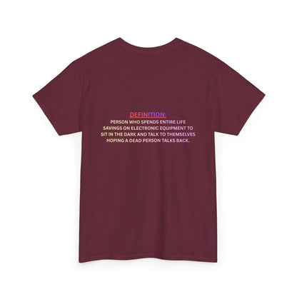 Paranormal Investigator T‑Shirt — Definition Graphic Tee for Ghost Hunters & Halloween