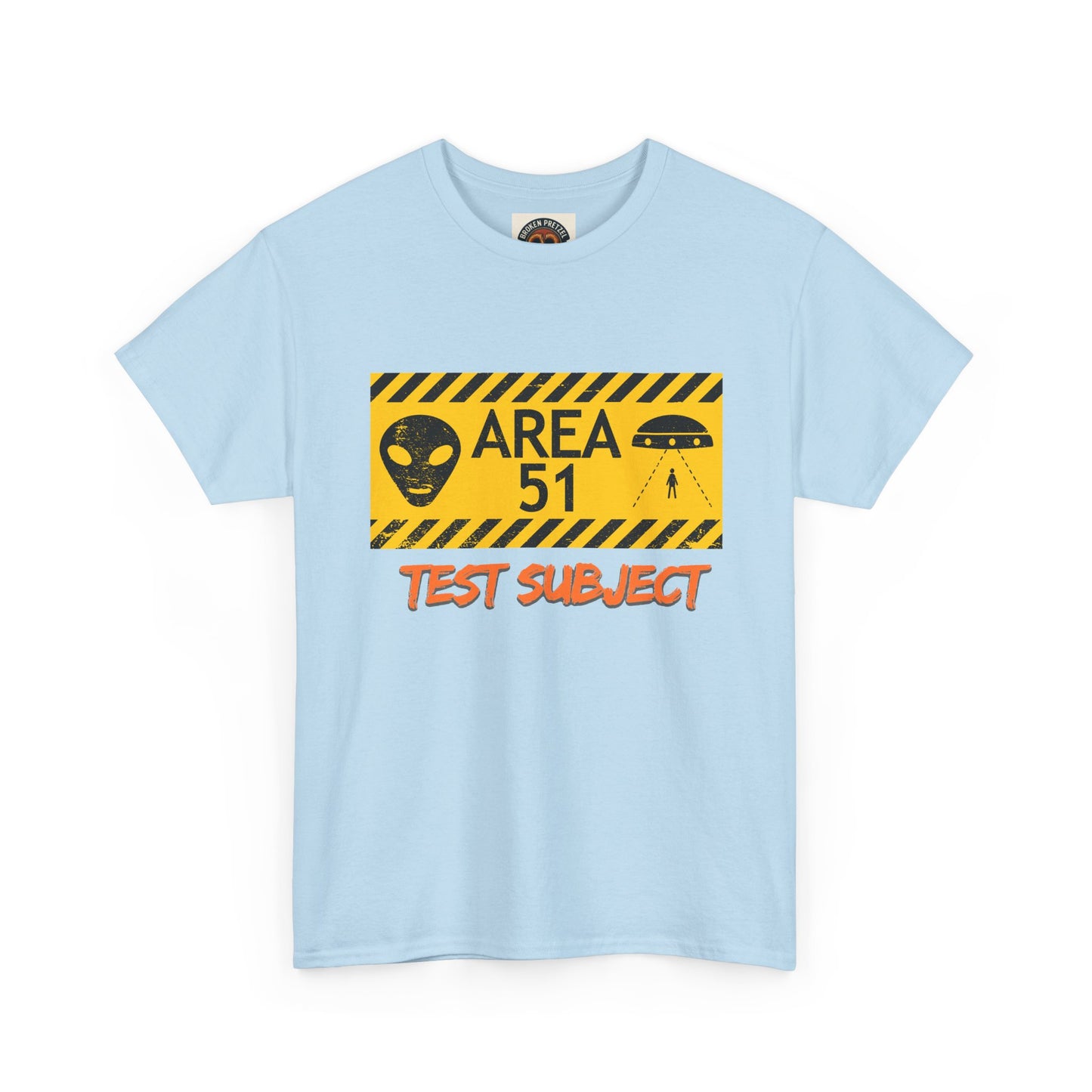 Area 51 Test Subject T-Shirt — Alien Warning Graphic Tee