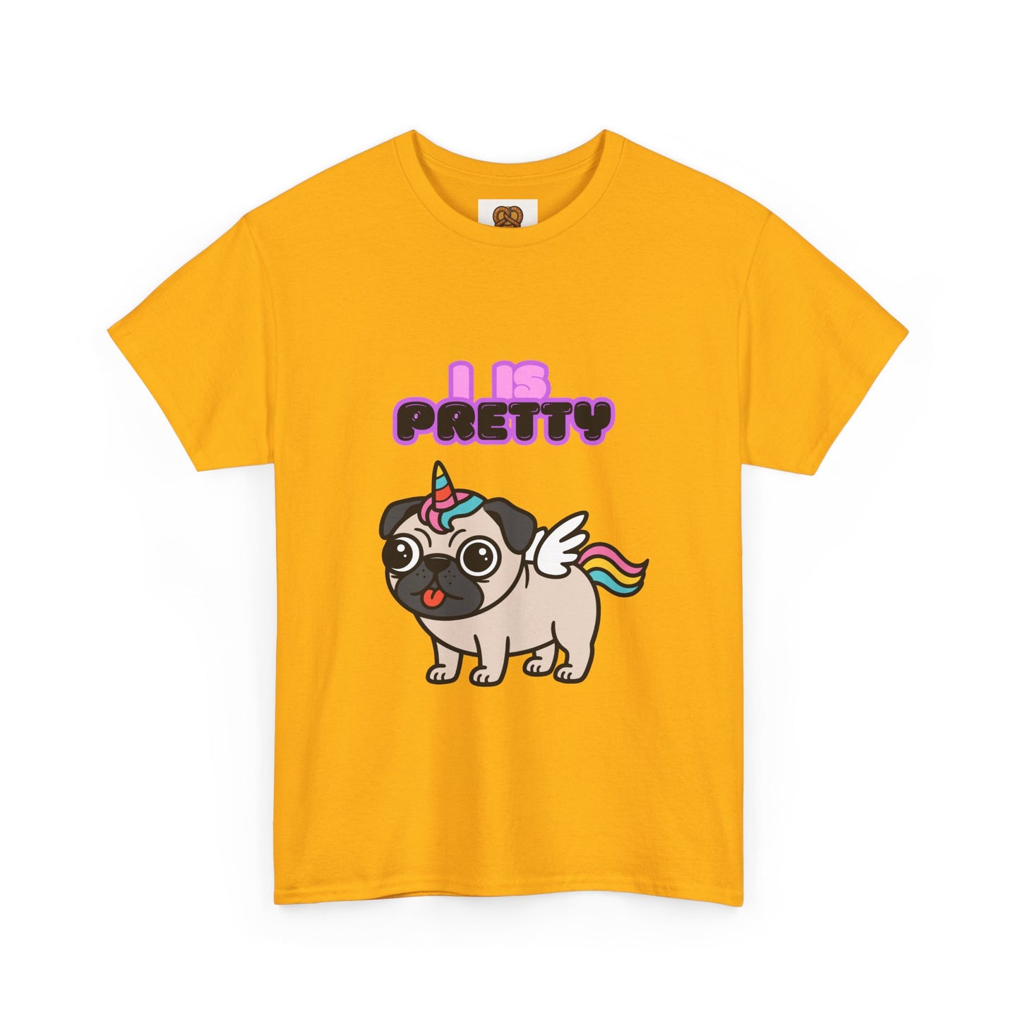Pugicorn "I Is Pretty" Tee