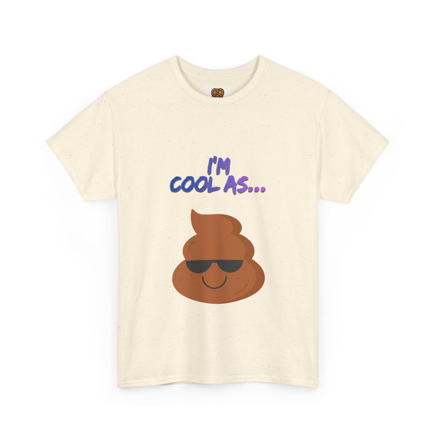 Cool Poop Emoji T-Shirt — "I’m Cool As..." Novelty Tee