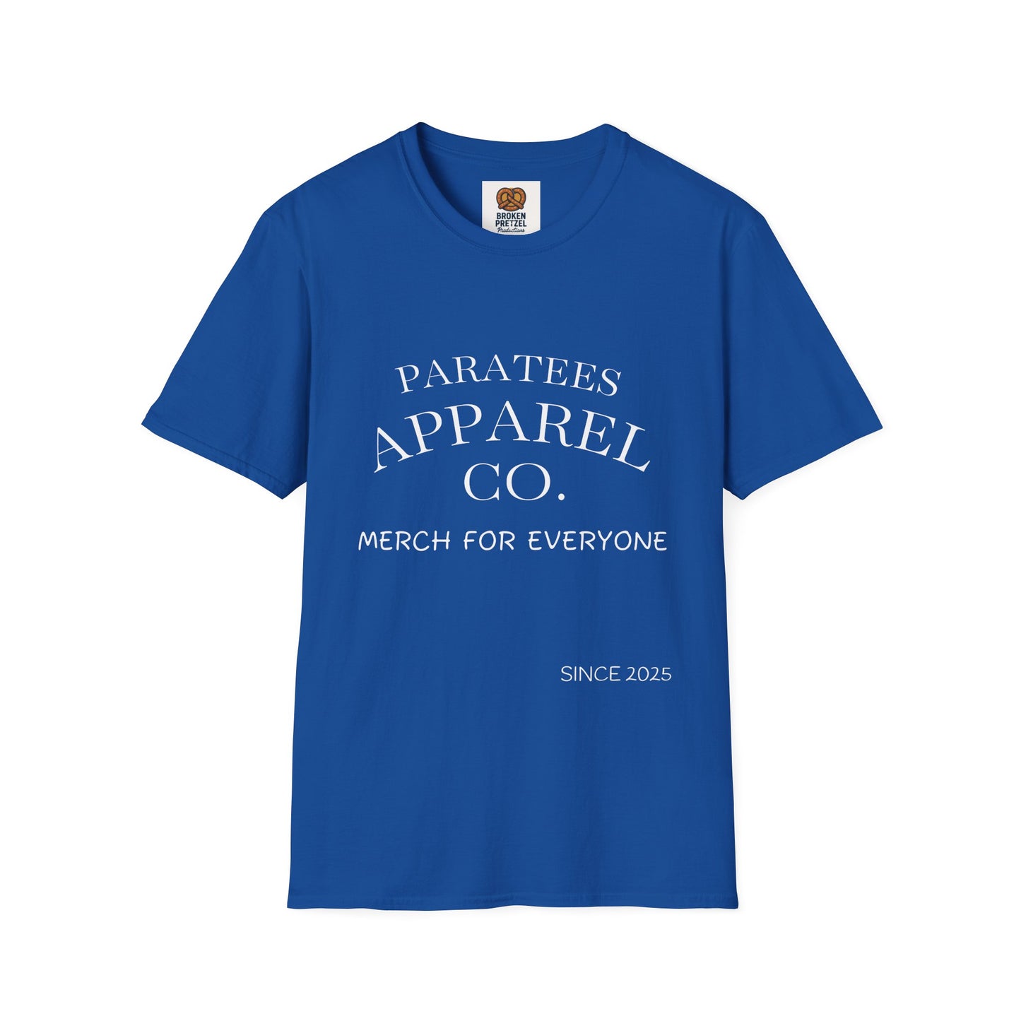 PARATEES Graphic T‑Shirt — Urban Night Photo Design with 'PARATEES' Text
