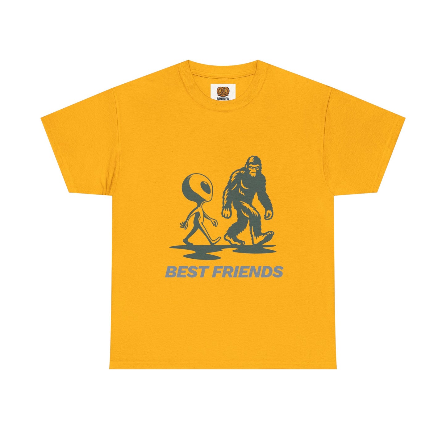 Best Friends Alien & Sasquatch T-Shirt