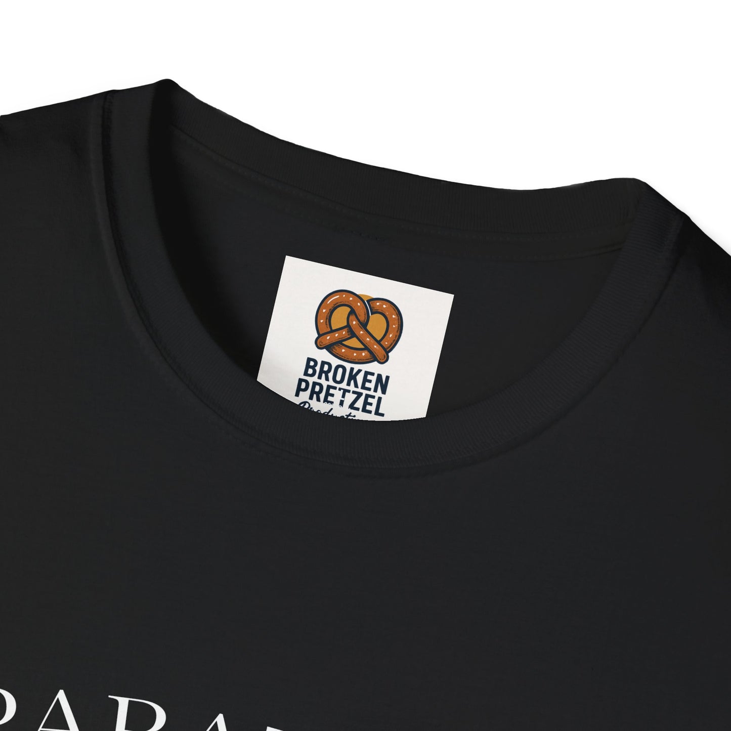 PARATEES Graphic T‑Shirt — Urban Night Photo Design with 'PARATEES' Text