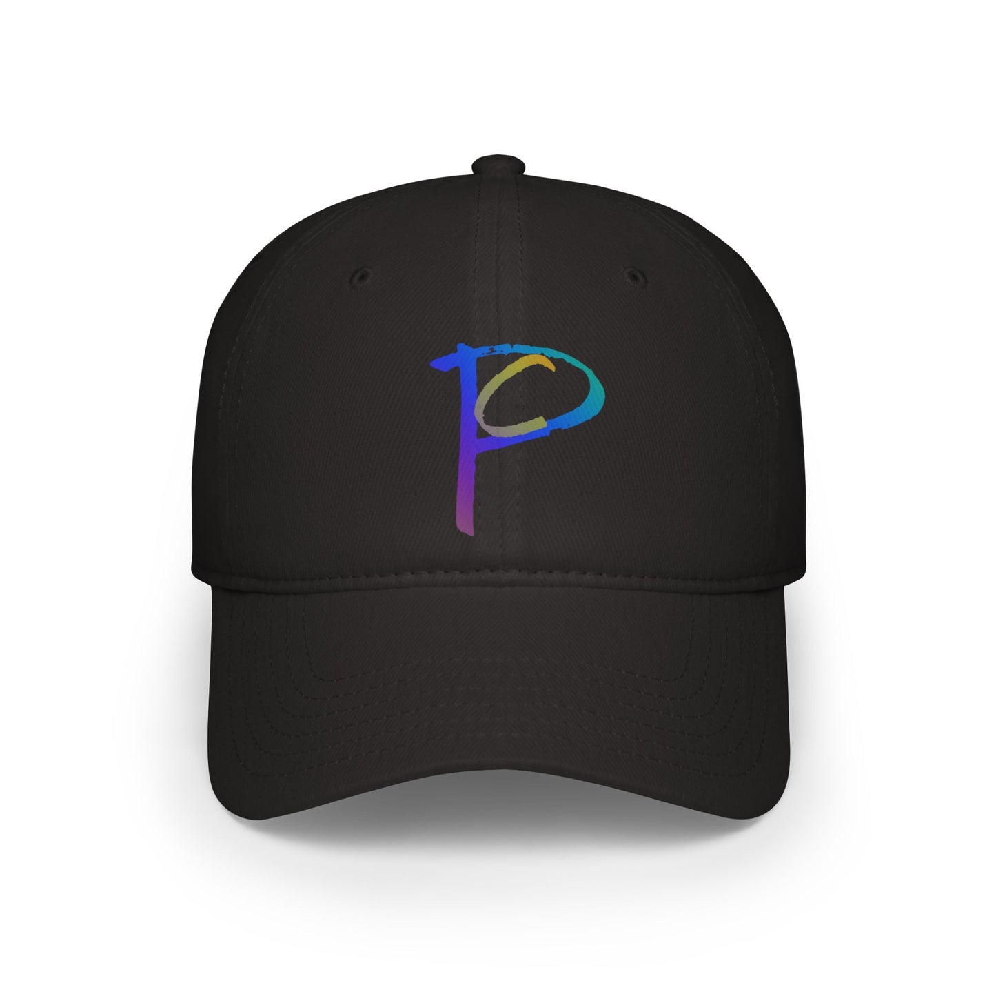 Low Profile Baseball Cap — Colorful Paranormal Consultant Logo Dad Hat, Casual Streetwear Cap