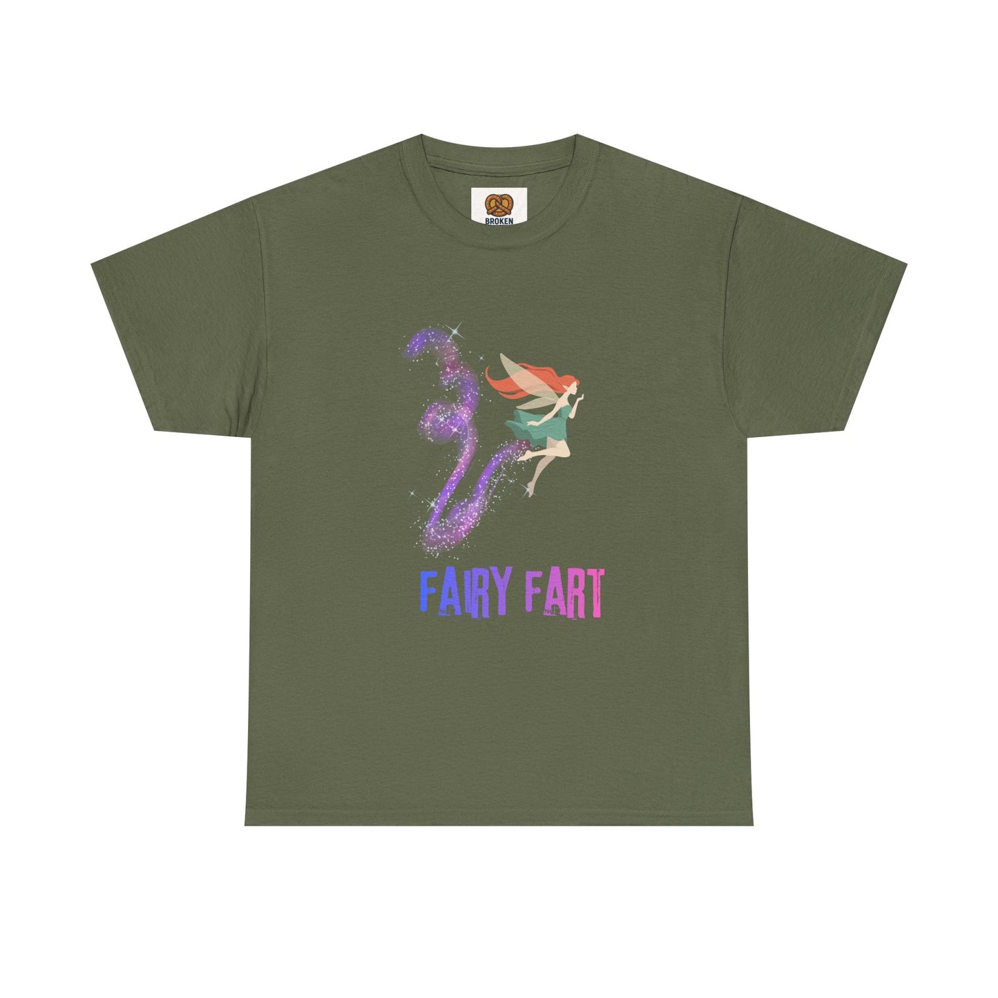 Fairy Fart T‑Shirt — Funny Whimsical Fairy Graphic Tee