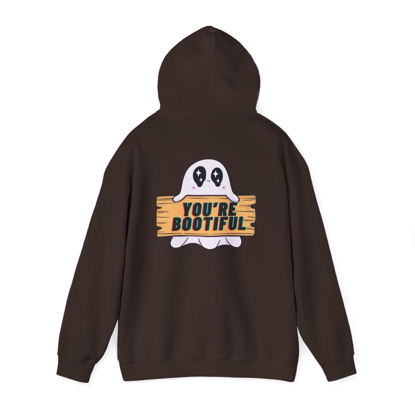 You're Bootiful Ghost Hoodie — Cute Halloween Pullover for Kids & Adults