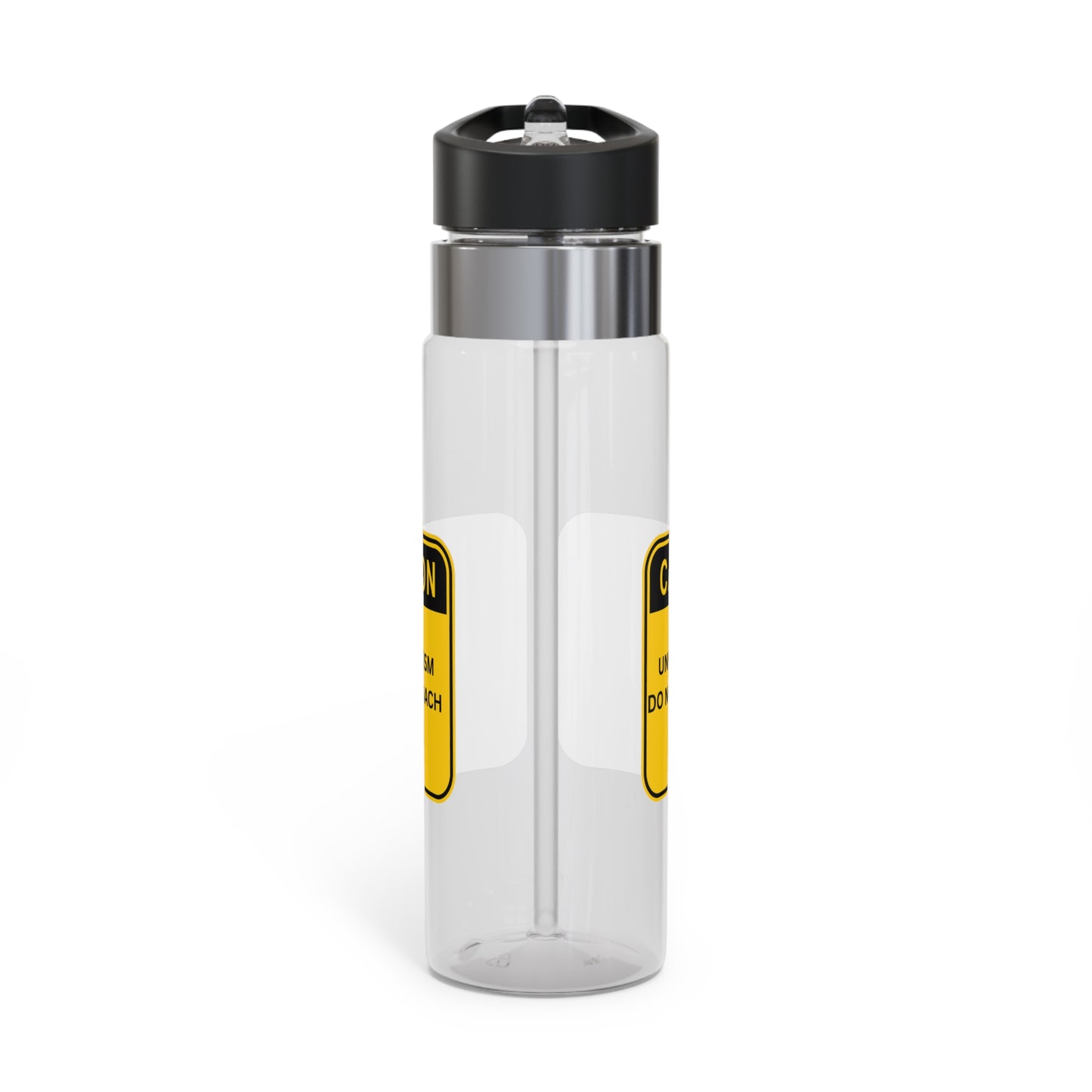 Caution Sign 20oz Tritan Sport Bottle