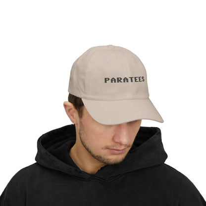 Paratees Dad Cap — Minimalist Embroidered Logo Baseball Hat
