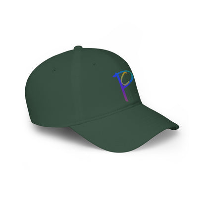 Low Profile Baseball Cap — Colorful Paranormal Consultant Logo Dad Hat, Casual Streetwear Cap