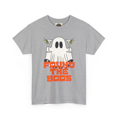 Found the Boos Ghost Tee — Funny Halloween Martini Party T-Shirt
