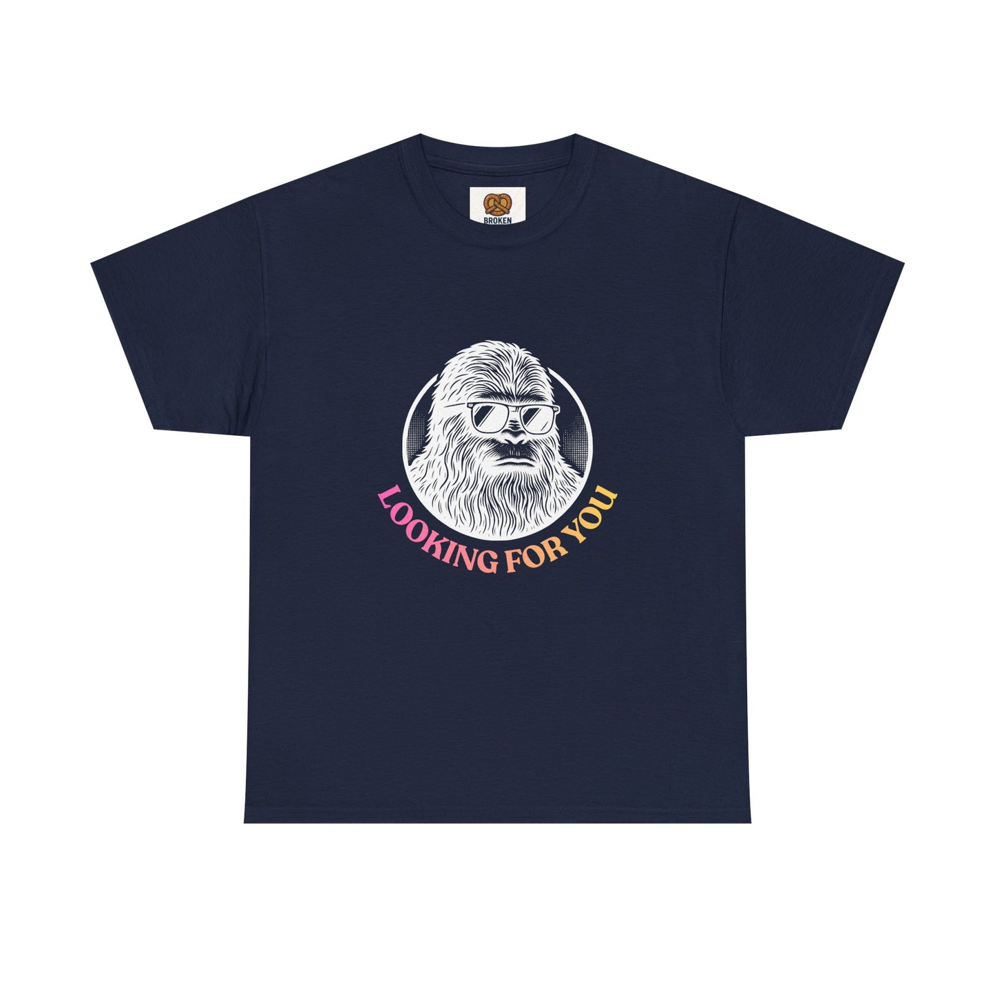 Looking For You Sasquatch T-Shirt — Retro Bigfoot Graphic Tee