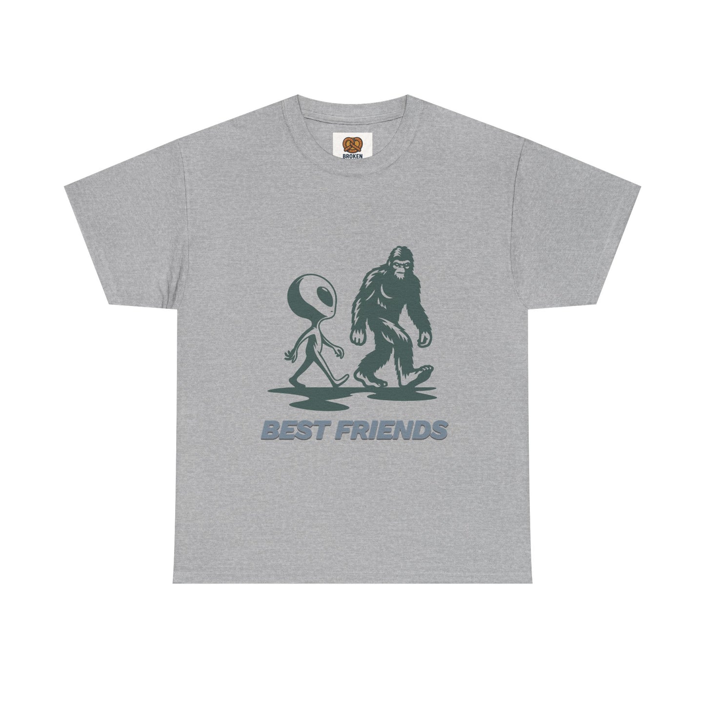 Best Friends Alien & Sasquatch T-Shirt