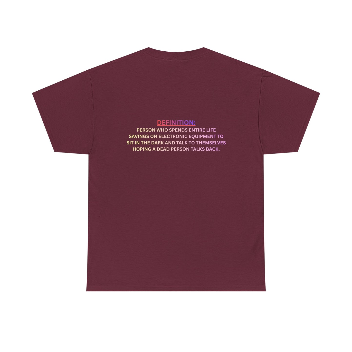 Paranormal Investigator T‑Shirt — Definition Graphic Tee for Ghost Hunters & Halloween