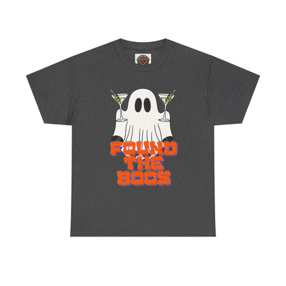 Found the Boos Ghost Tee — Funny Halloween Martini Party T-Shirt