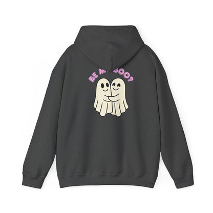 Ghost Hug Hoodie – “Be My Boo?” Cute Couple Halloween Sweatshirt