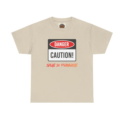 Caution! Danger 'Work In Progress' Graphic Tee
