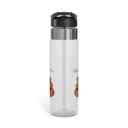 20oz Sport Bottle — "I'm Cool As" Sunglasses Poop Emoji
