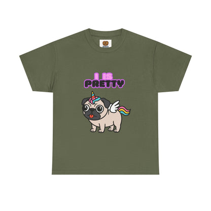 Pugicorn "I Is Pretty" Tee