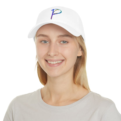 Low Profile Baseball Cap — Colorful Paranormal Consultant Logo Dad Hat, Casual Streetwear Cap