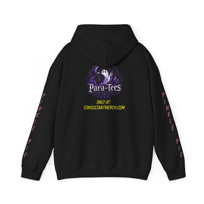 Wicca Queen Hoodie - Gothic Witchy Sweatshirt with Floral Skull Design