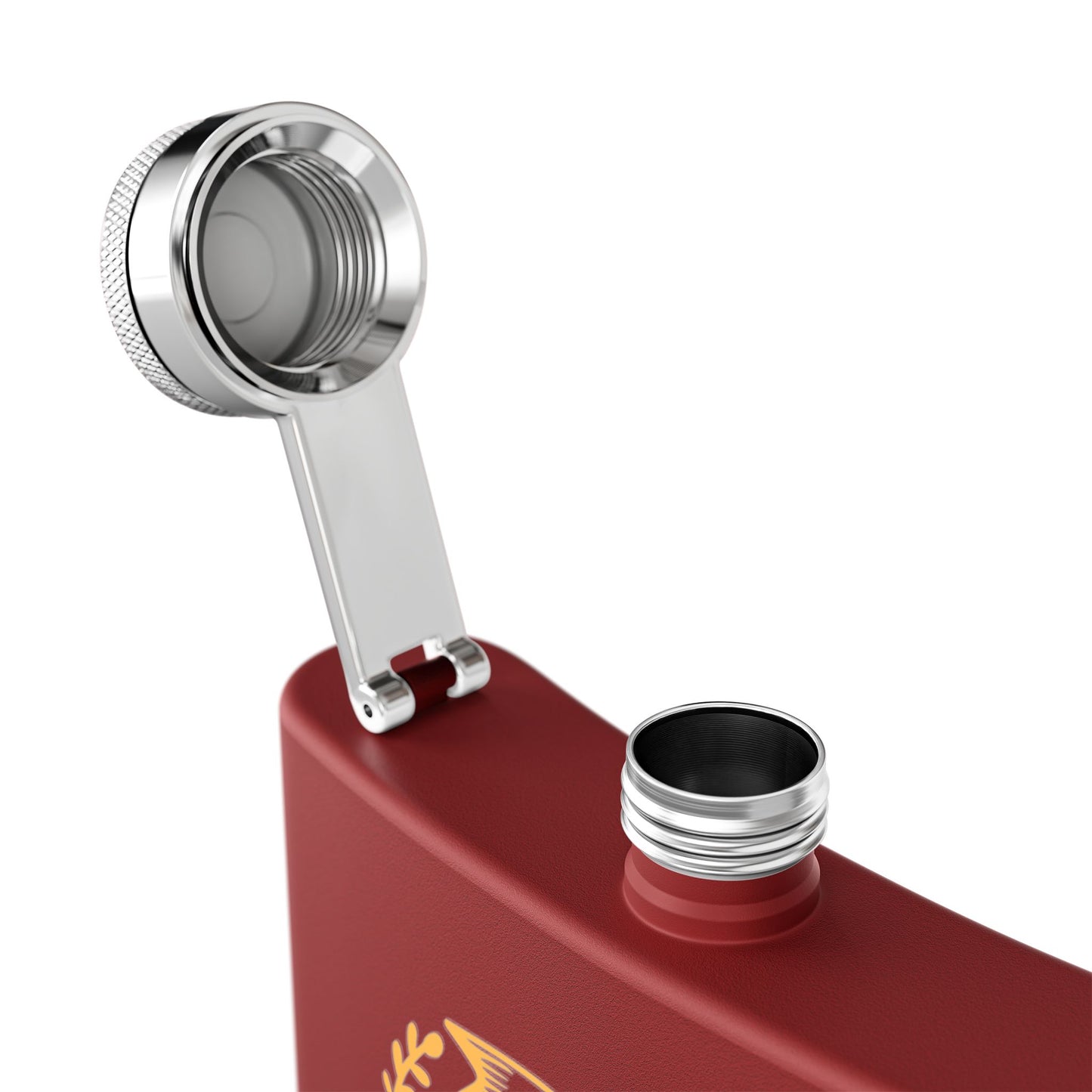 Flask — "Shut Up Liver You're Fine" Funny 6oz Stainless Steel Hip Flask