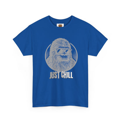 Just Chill Sasquatch T-Shirt — Funny Bigfoot Graphic Tee