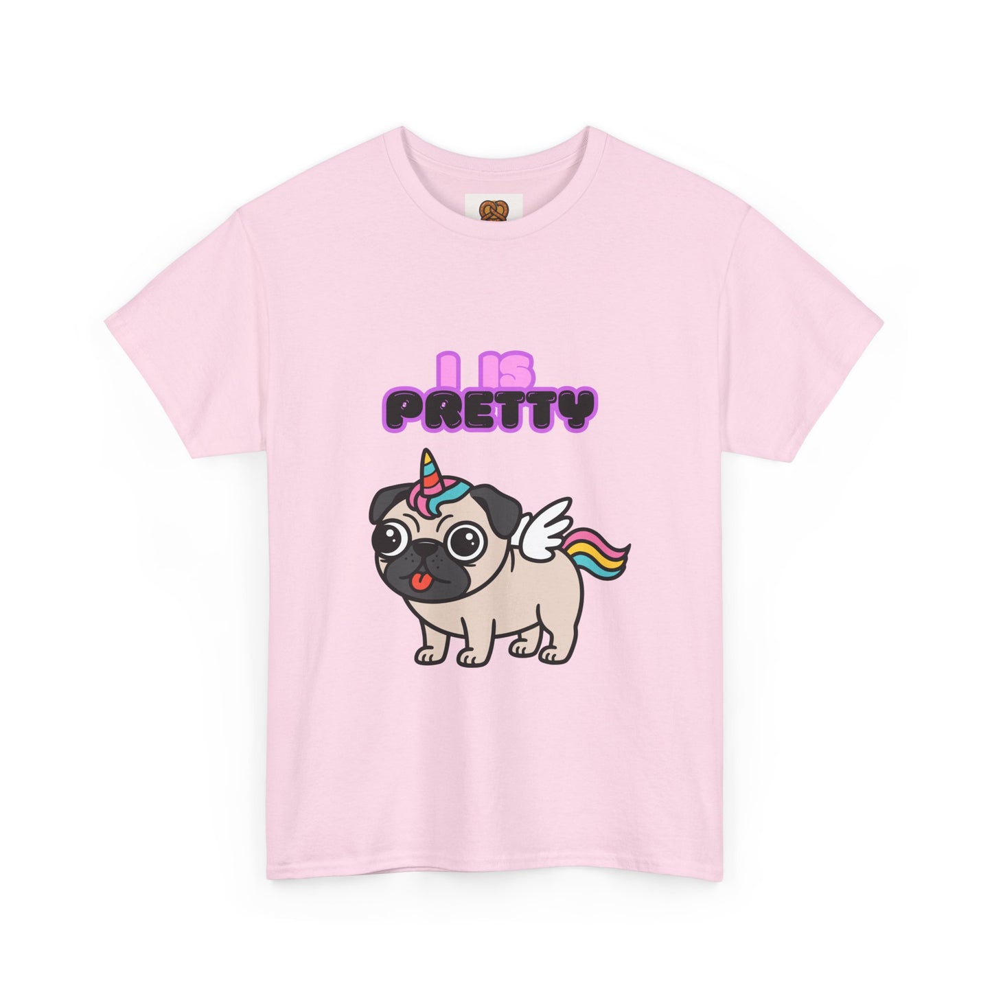 Pugicorn "I Is Pretty" Tee