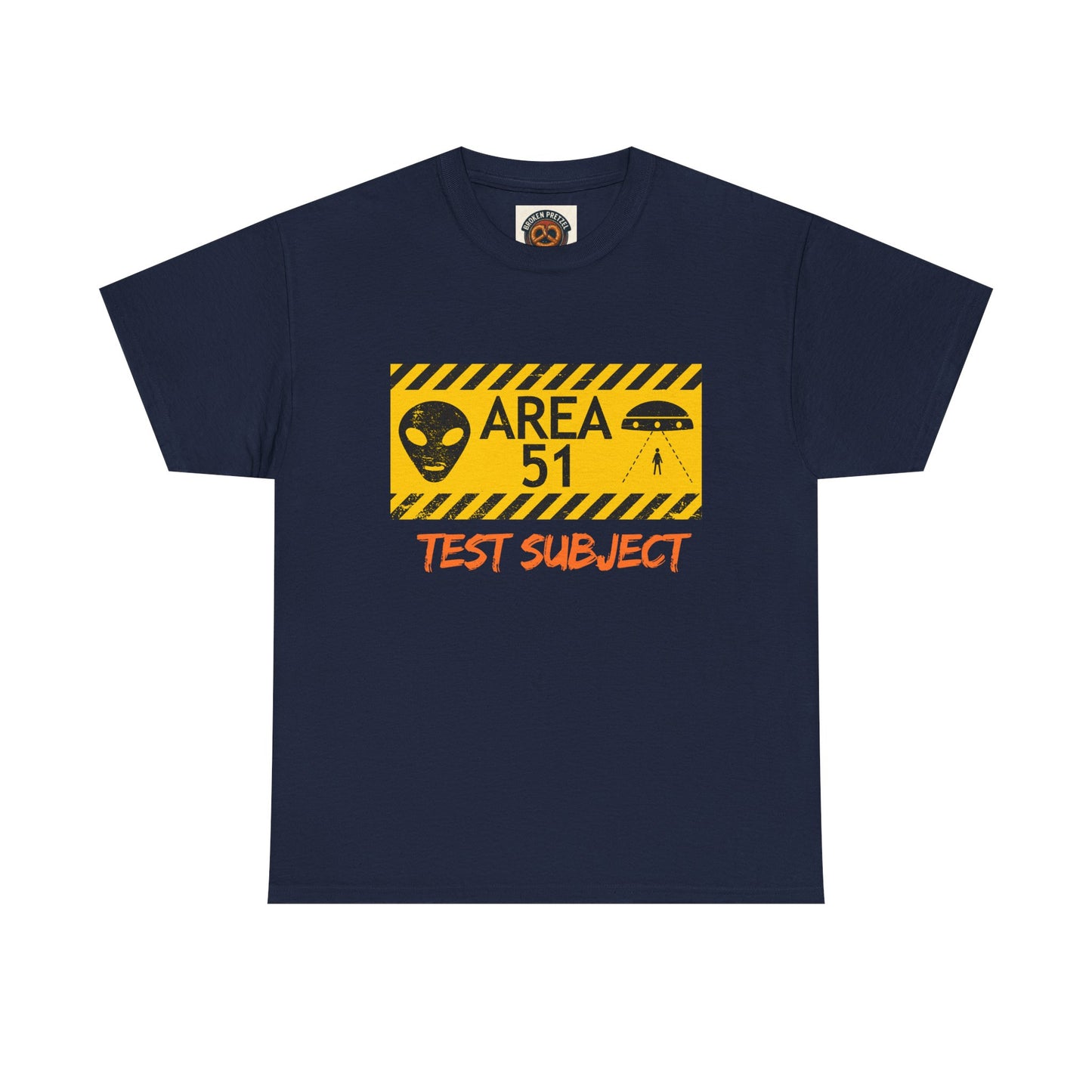 Area 51 Test Subject T-Shirt — Alien Warning Graphic Tee