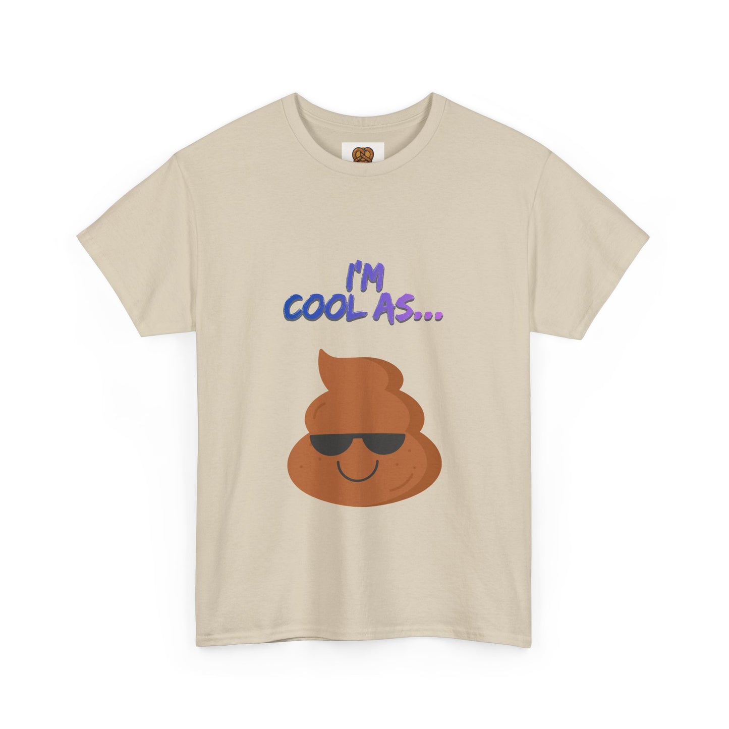Cool Poop Emoji T-Shirt — "I’m Cool As..." Novelty Tee